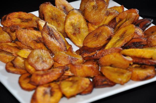 Grenadian style fry plantain